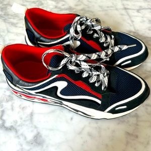SANDRO FLAME SNEAKERS DARK NAVY SIZE EU 40/USA 9.5 Great Condition Hardly Worn!